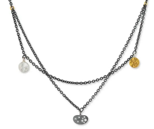 Lika Behar "DORA BEAN" Diamond Necklace