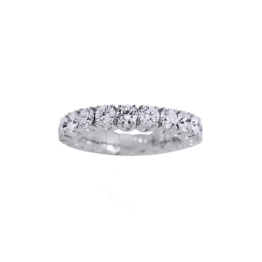 Picchiotti Xpandable™ Round Cut Diamond Eternity Band