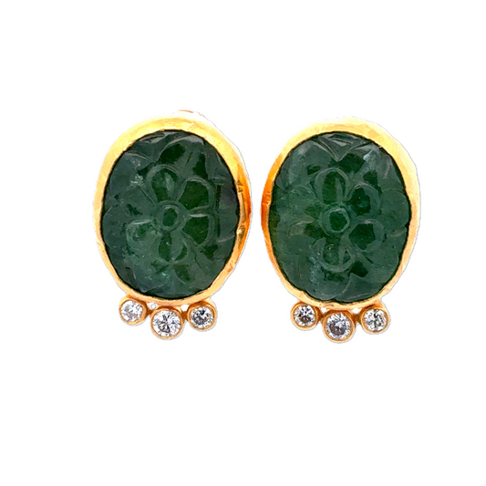Gurhan Emerald Earrings