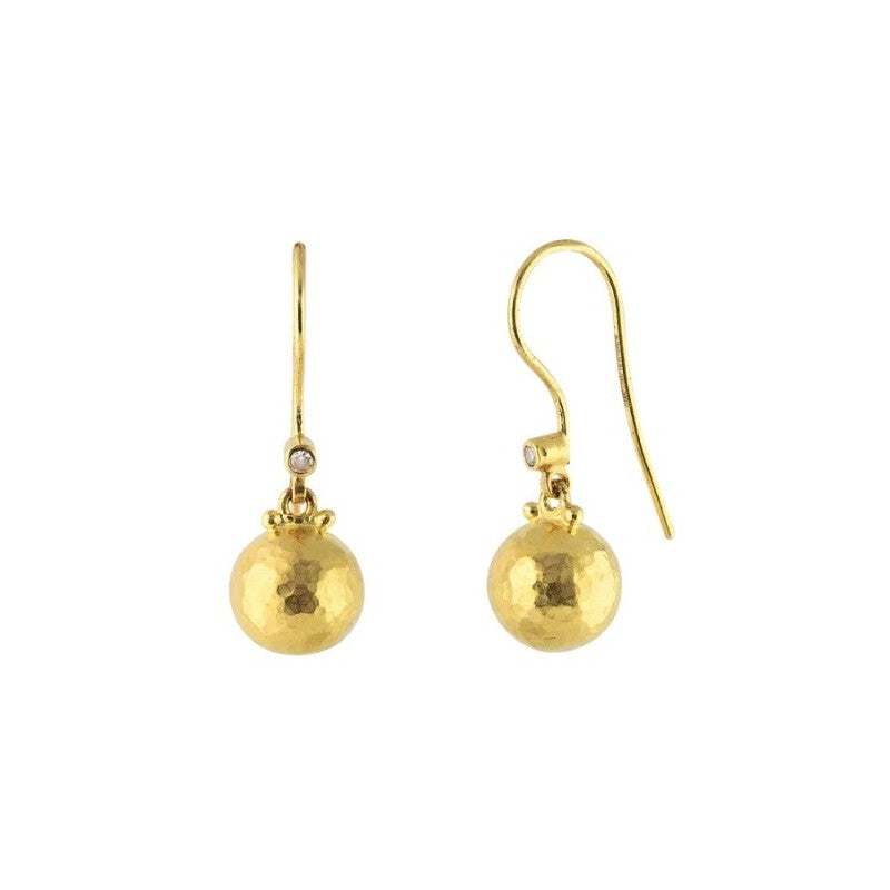 Gurhan Spell Gold Hanging Earrings