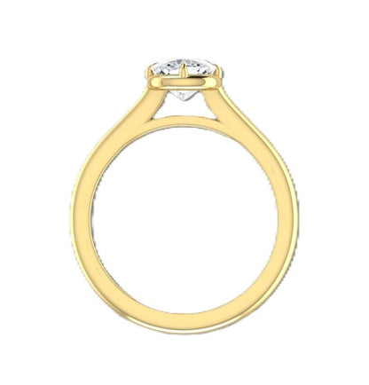 Cushion Cut Engagement Ring