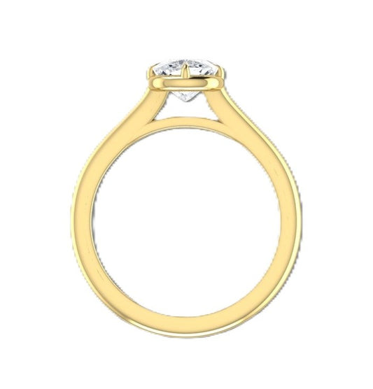 Cushion Cut Engagement Ring