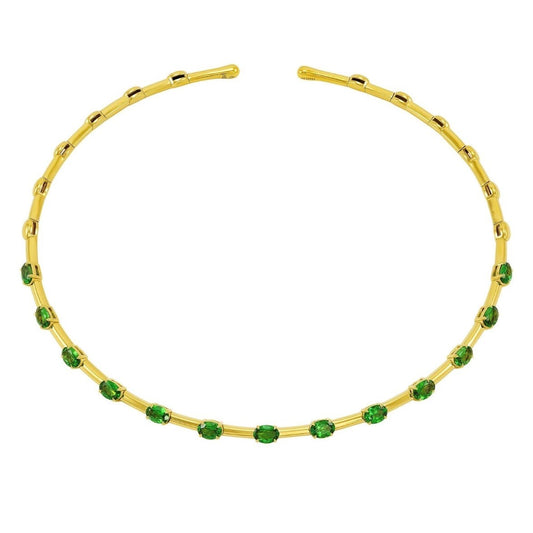 Etho Maria Oval Tsavorite Collar