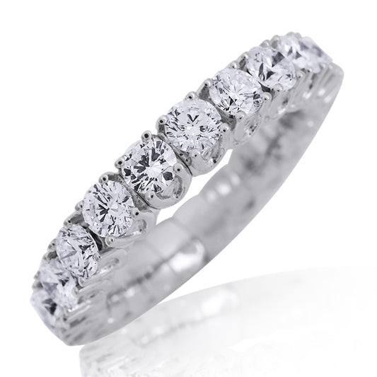 Picchiotti Xpandable™ Round Cut Diamond Eternity Band