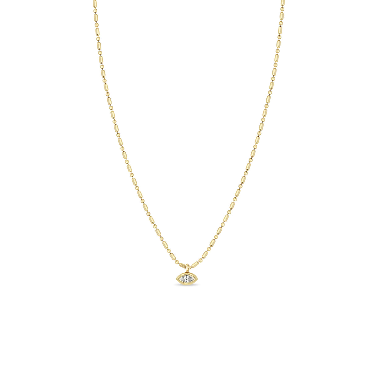 Zoë Chicco Marquise Diamond Pendant