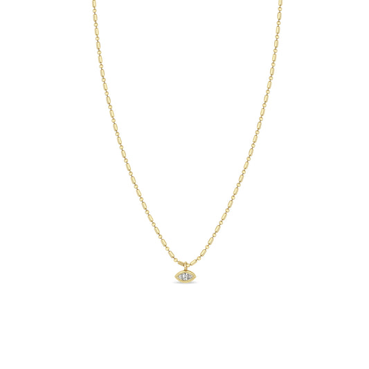 Zoë Chicco Marquise Diamond Pendant
