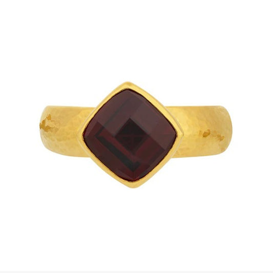 Gurhan Elements Gold Garnet Ring