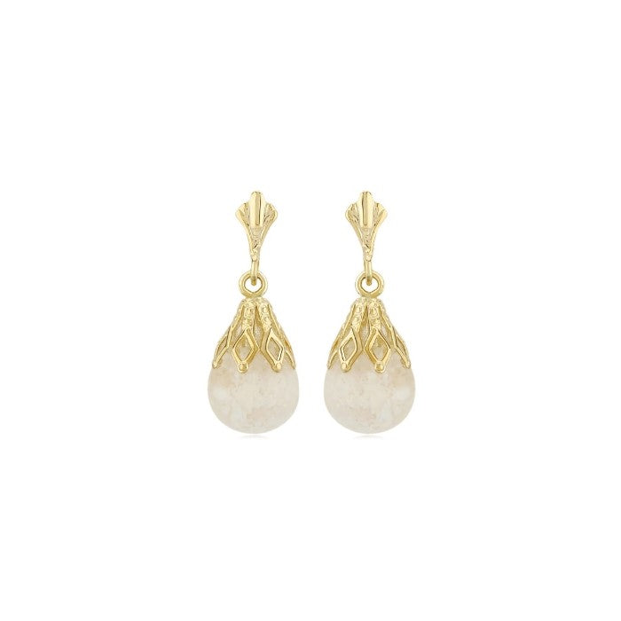 Yellow Gold Drop Earrings