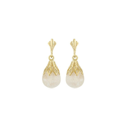 Yellow Gold Drop Earrings