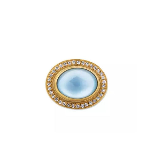 Lika Behar Blue Topaz Pompei Ring