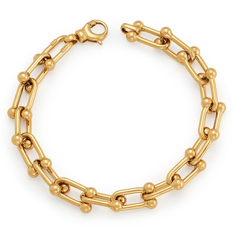 Yellow Gold Link Bracelet