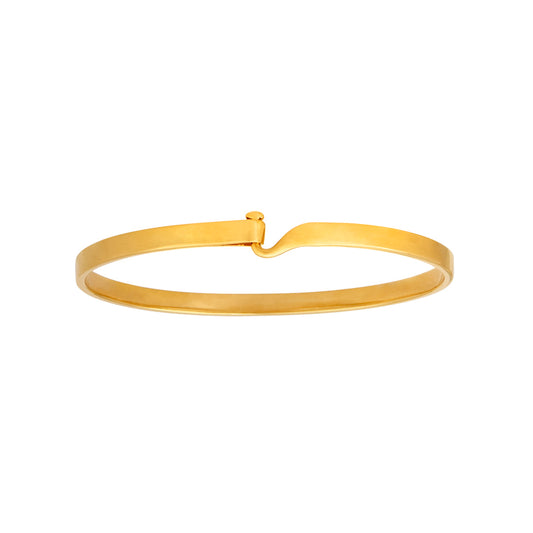 Yellow Gold Bangle Bracelet