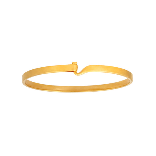 Yellow Gold Bangle Bracelet