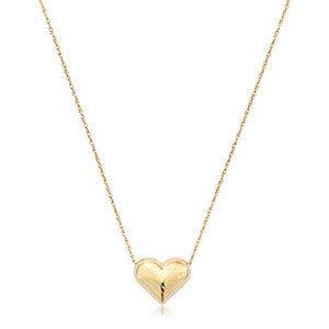 Yellow Gold Heart Pendant