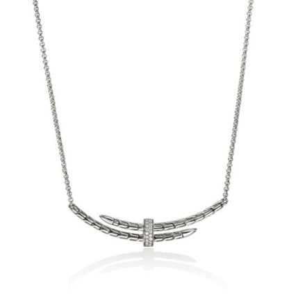 John Hardy Spear Diamond Necklace