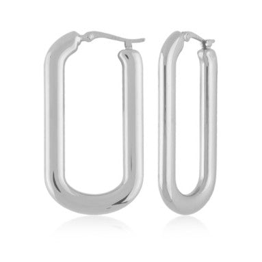 Sterling Silver Hoop Earrings