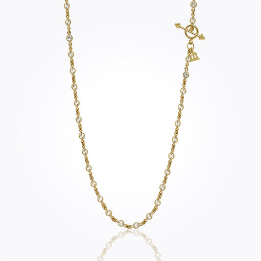 Temple St. Clair White Sapphire Necklace