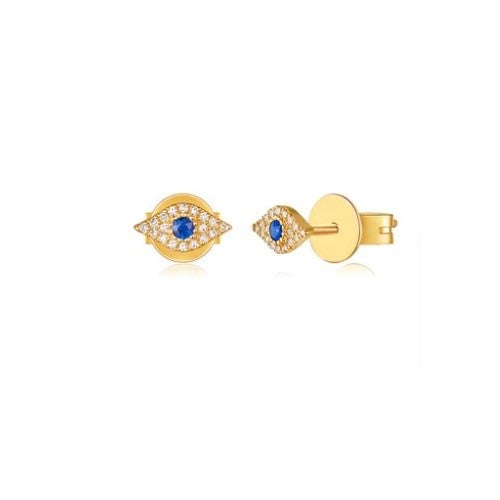 Colored Stone Earrings
