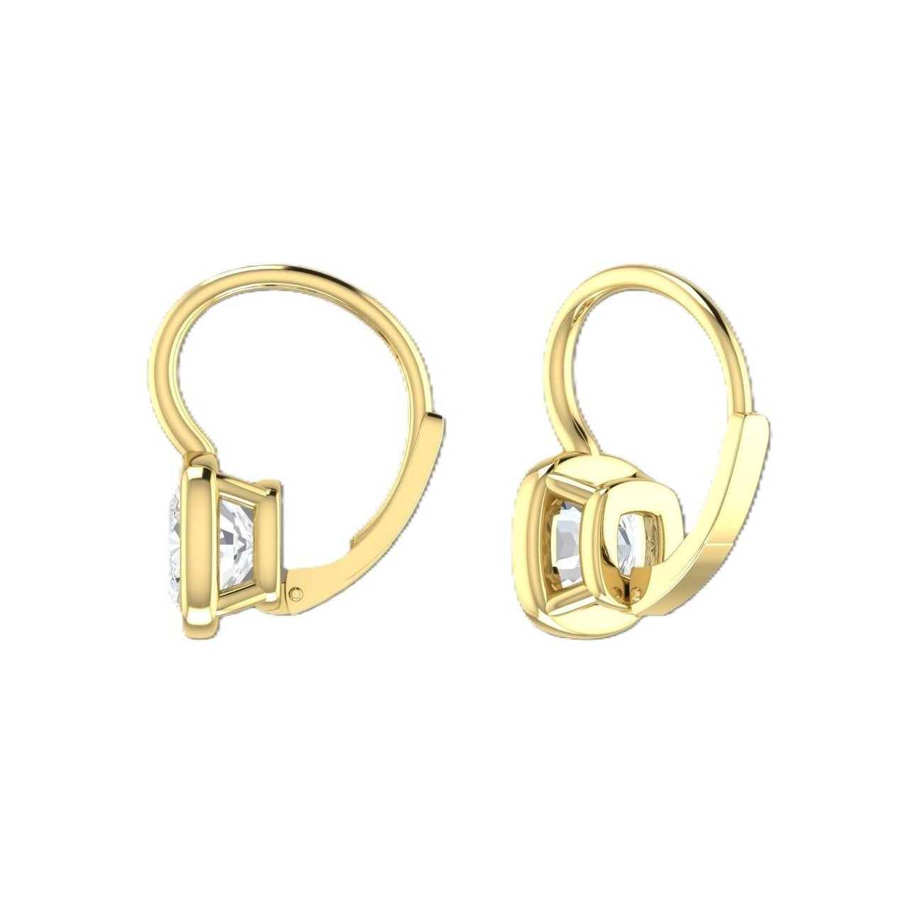Diamond Hanging Earrings