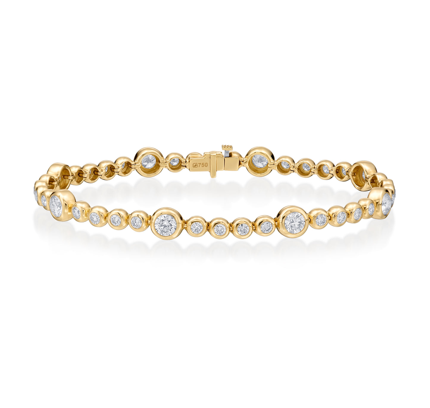 Gumuchian Diamond Bezel Bracelet