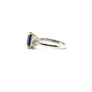 Sapphire & Diamond Ring