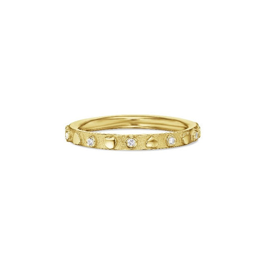 Chris Correia Diamond Heart Band Ring