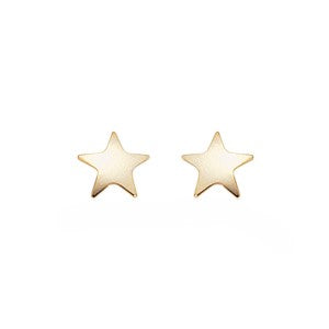 Yellow Gold Stud Earrings