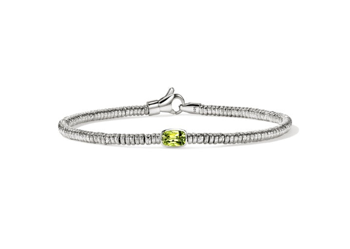 John Hardy Heishi Peridot Bracelet