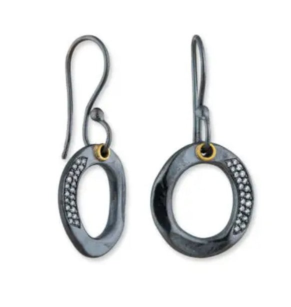 Lika Behar Orion Drop Diamond Earrings