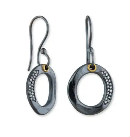 Lika Behar Orion Drop Diamond Earrings