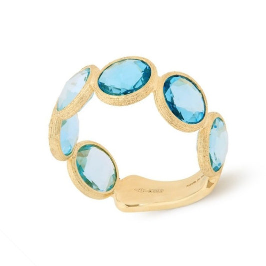 Marco Bicego Jaipur Color Blue Topaz Ring