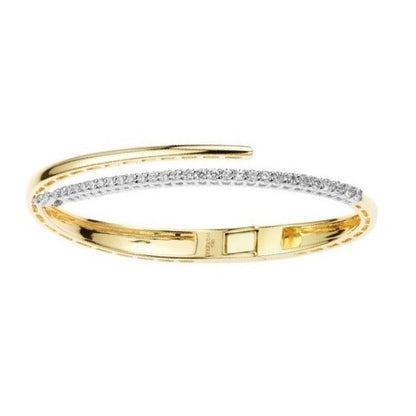 Yeprem Golden Strada Diamond Bangle