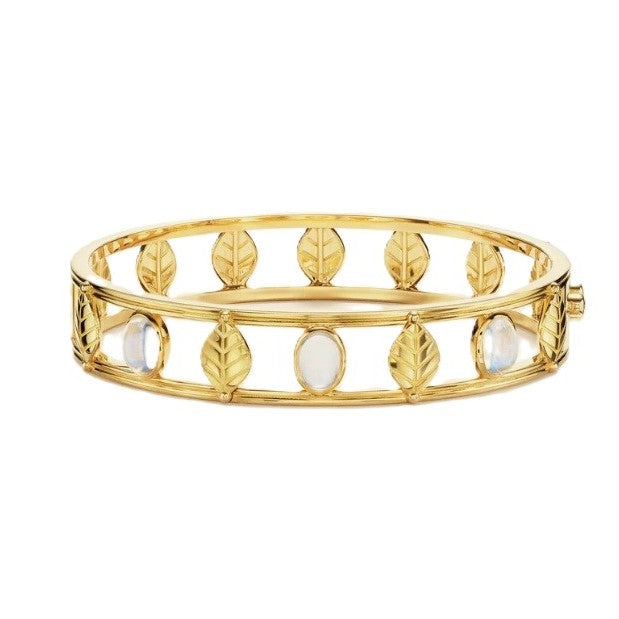 Temple St. Clair Arcadia Blue Moonstone and Diamond Bangle
