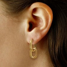 Yellow Gold Drop Earrings