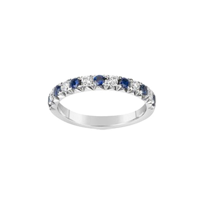 Sapphire and Diamond Band