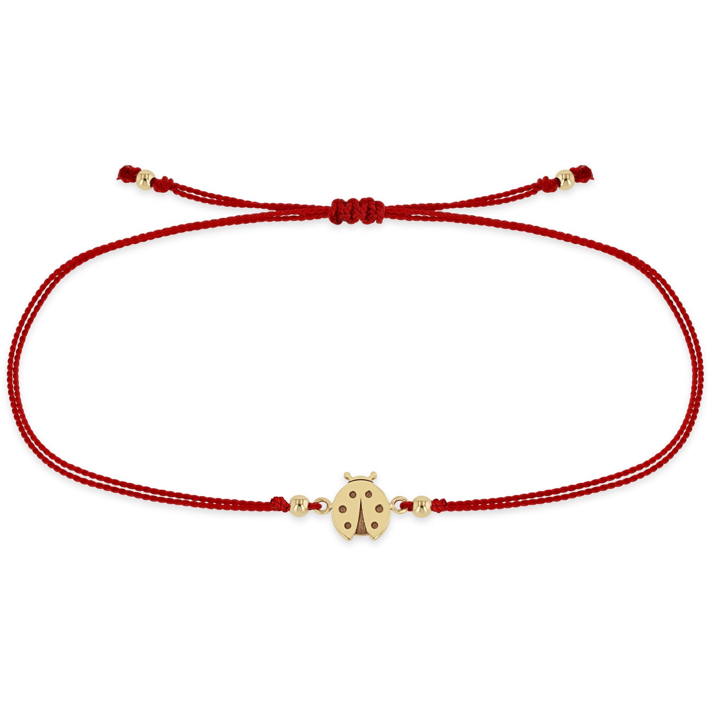 Zoe Chicco Ladybug Cord Bracelet