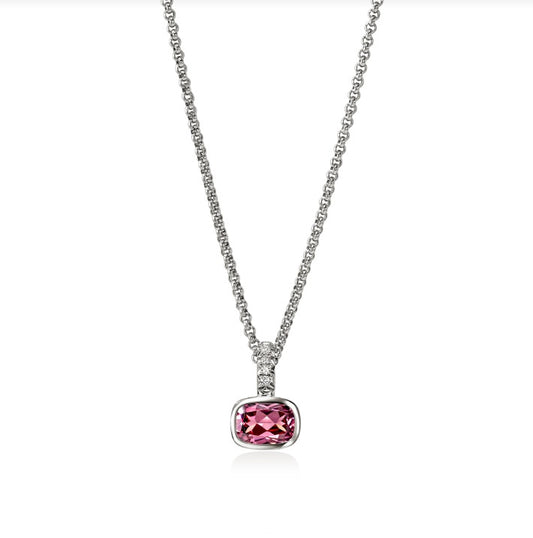 John Hardy Heishi Rhodolite Pendant