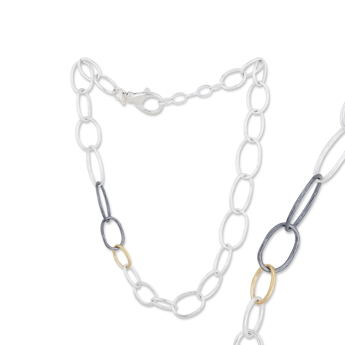 Lika Behar Silver Link Necklace