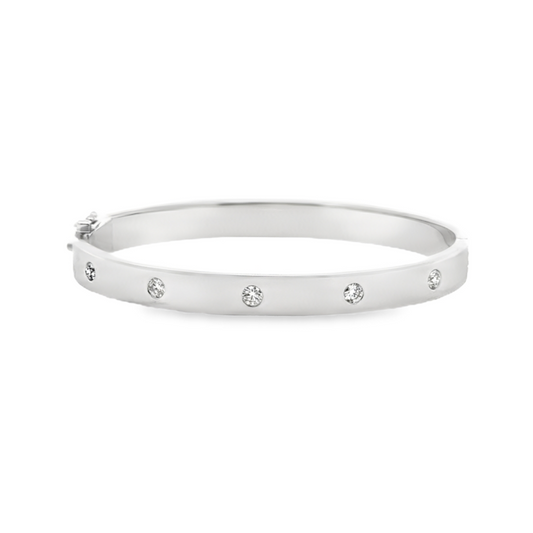 Diamond Bangle Bracelet