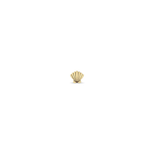 Zoë Chicco Single Shell Stud Earring
