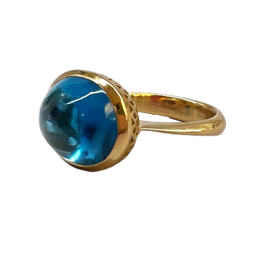 Ray Griffiths Blue Topaz Ring