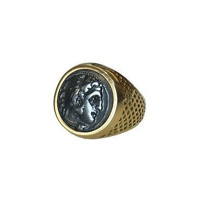 Ray Griffiths Gold Coin Ring