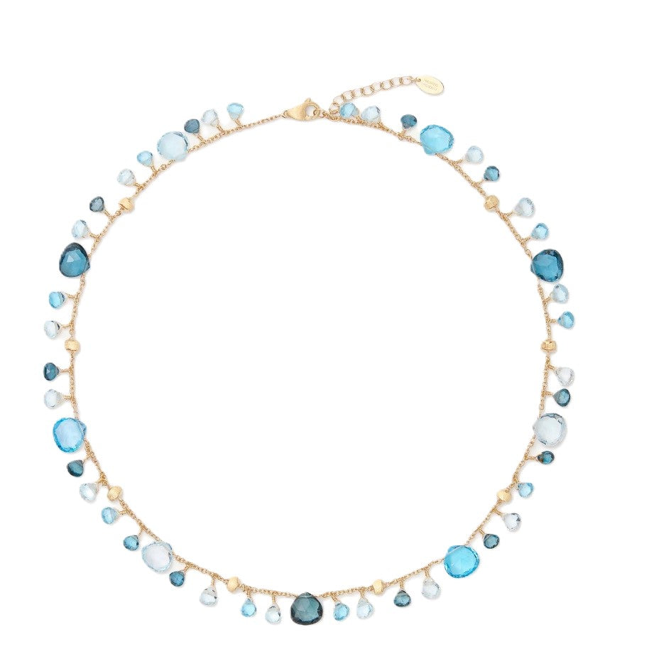 Marco Bicego Paradise Alta Blue Topaz Necklace