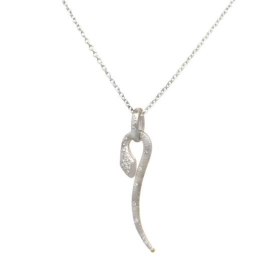 Lika Behar "BOOGIE SNAKE" Diamond Pendant