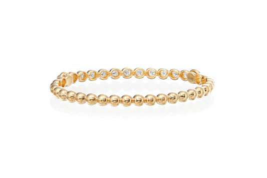 Gumuchian Nutmeg Diamond Bangle