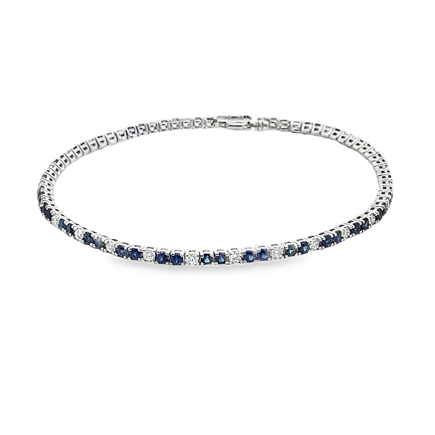 Sapphire and Diamond Bracelet