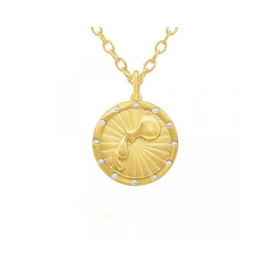 Diamond Charm Pendant