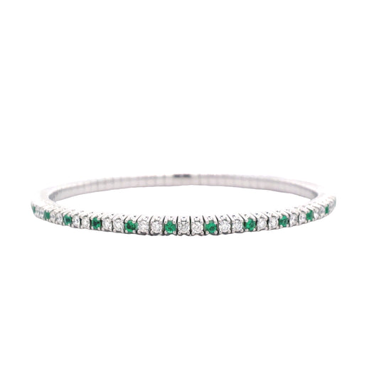 Picchiotti Xpandable™ Emerald & Diamond Bracelet