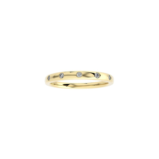 Yellow Gold Diamomd Band