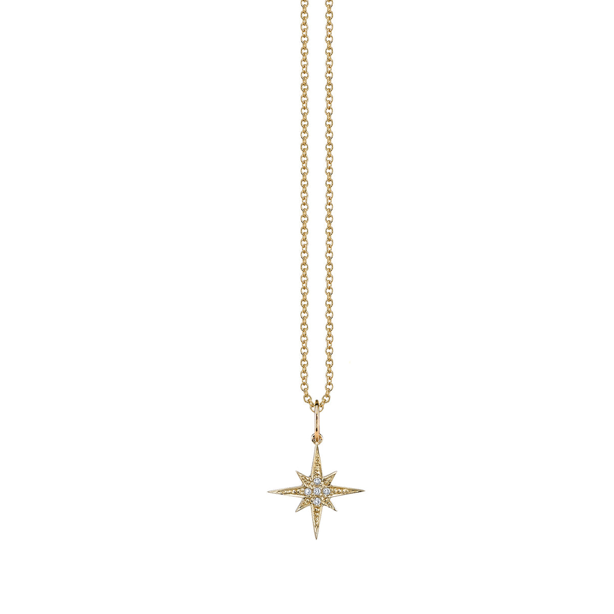 Sydney Evan Starburst Diamond Pendant